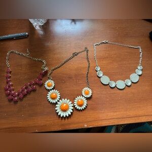 Set of 3 Statement Necklaces